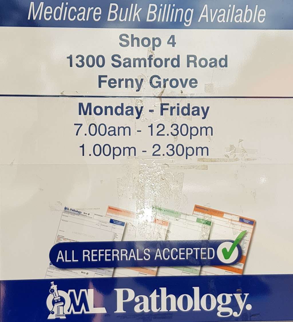 QML Pathology | 4/1300 Samford Rd, Ferny Grove QLD 4055, Australia | Phone: (07) 3851 1888