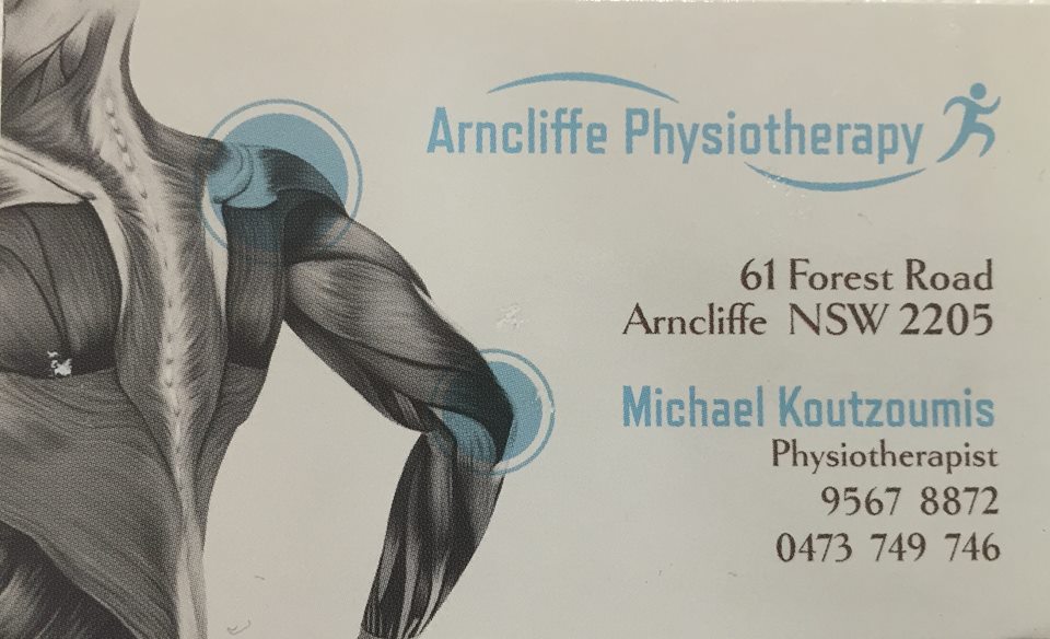 Arncliffe Physiotherapy | 61 Forest Rd, Arncliffe NSW 2205, Australia | Phone: (02) 9567 8872
