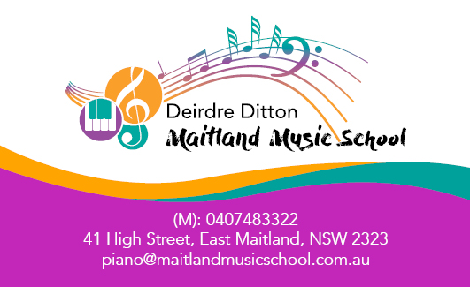 Deirdre Ditton Maitland Music School | school | 41 High St, East Maitland NSW 2323, Australia | 0407483322 OR +61 407 483 322
