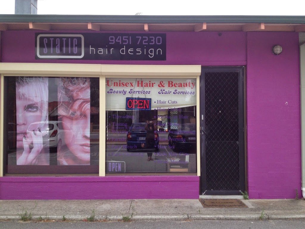 Static Hair Design (28B Chapman Rd) Opening Hours