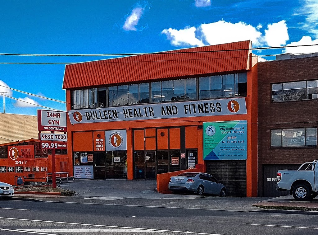 Bulleen Health & Fitness | gym | 209 Bulleen Rd, Bulleen VIC 3105, Australia | 0398507000 OR +61 3 9850 7000