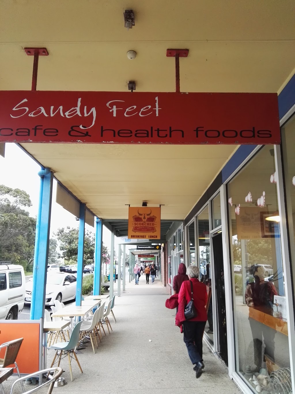 Sandy Feet Cafe & Health Foods | cafe | 139 Great Ocean Rd, Apollo Bay VIC 3233, Australia | 0352376995 OR +61 3 5237 6995