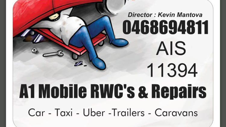 A1 Mobile RWC’s & Repairs For Roadworthy |  | 34 Costellos Rd, Upper Lockyer QLD 4352, Australia | 0468694811 OR +61 468 694 811