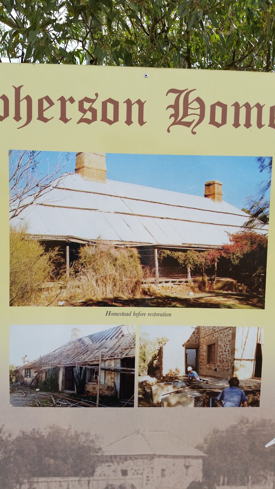 Macpherson Homestead | museum | Bunjil-Carnamah Rd, Carnamah WA 6517, Australia | 0899511690 OR +61 8 9951 1690
