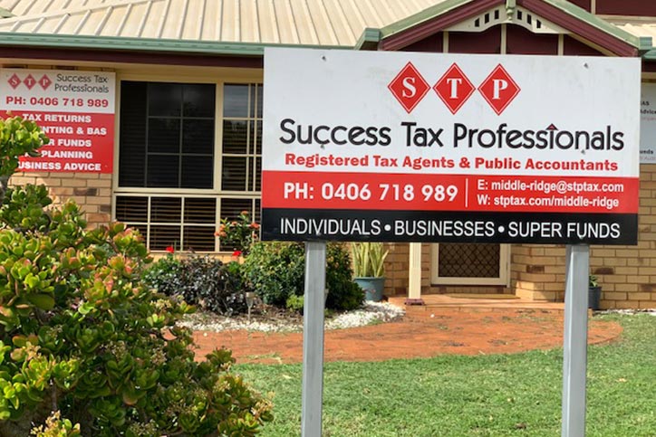 Success Tax Professionals Middle Ridge | 460 Hume St, Middle Ridge QLD 4350, Australia | Phone: 0406 718 989