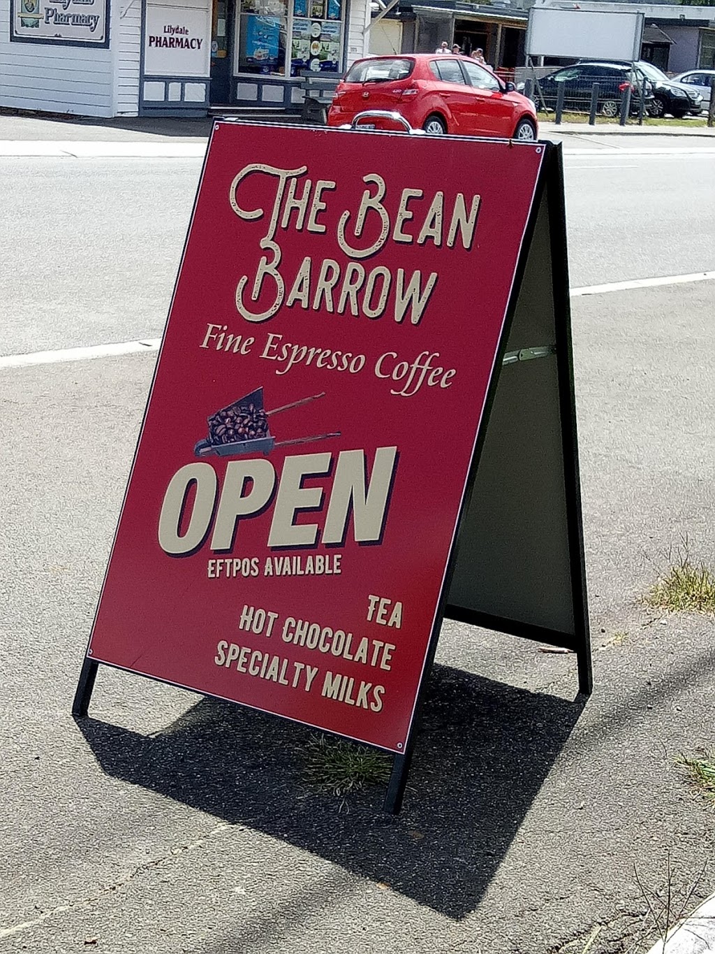The Bean Barrow Espresso | cafe | 1978 Main Rd, Lilydale TAS 7268, Australia | 0424228928 OR +61 424 228 928