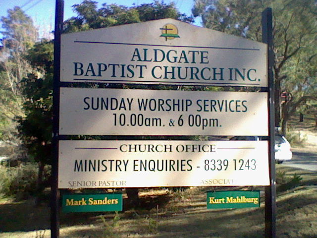 Hills Baptist Church Aldgate | church | 202 Old Mount Barker Rd, Aldgate SA 5154, Australia | 0883391243 OR +61 8 8339 1243