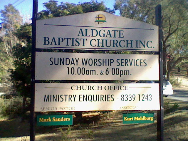 Hills Baptist Church Aldgate | 202 Old Mount Barker Rd, Aldgate SA 5154, Australia | Phone: (08) 8339 1243