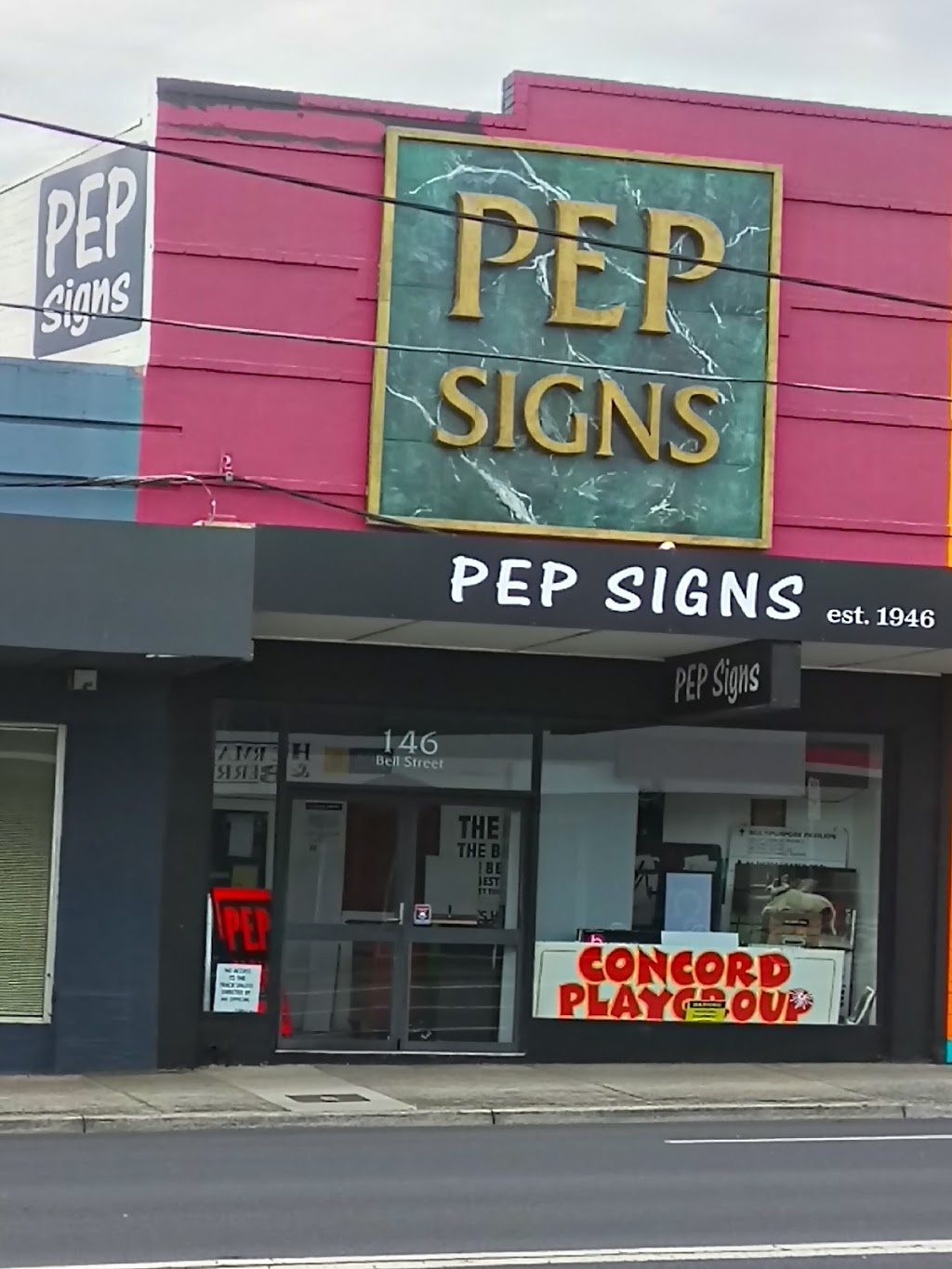 Pep Signs (146 Bell St) Opening Hours