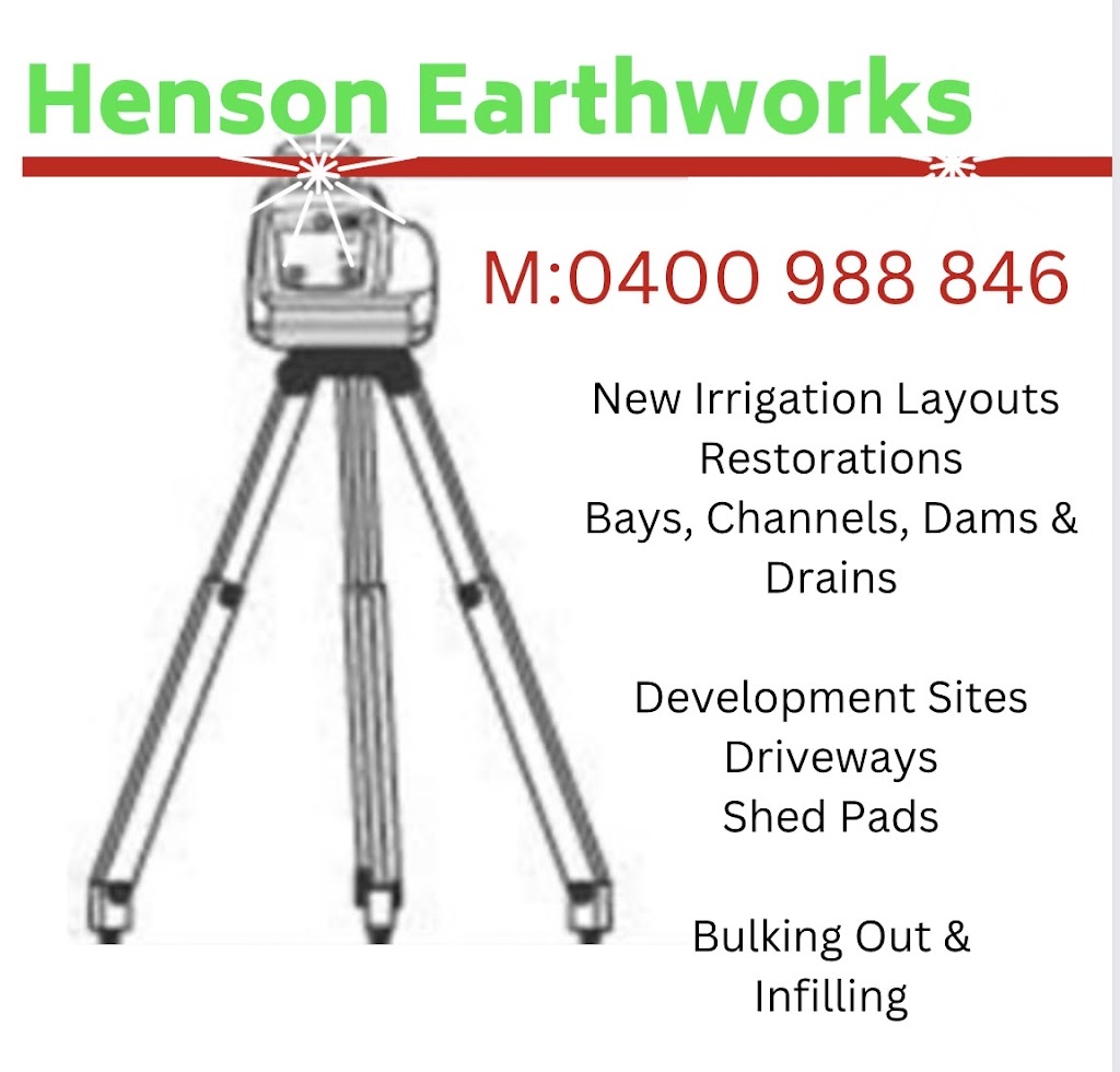 Henson Earthworks | 35 Arnoldt St, Swan Hill VIC 3585, Australia | Phone: 0400 988 846