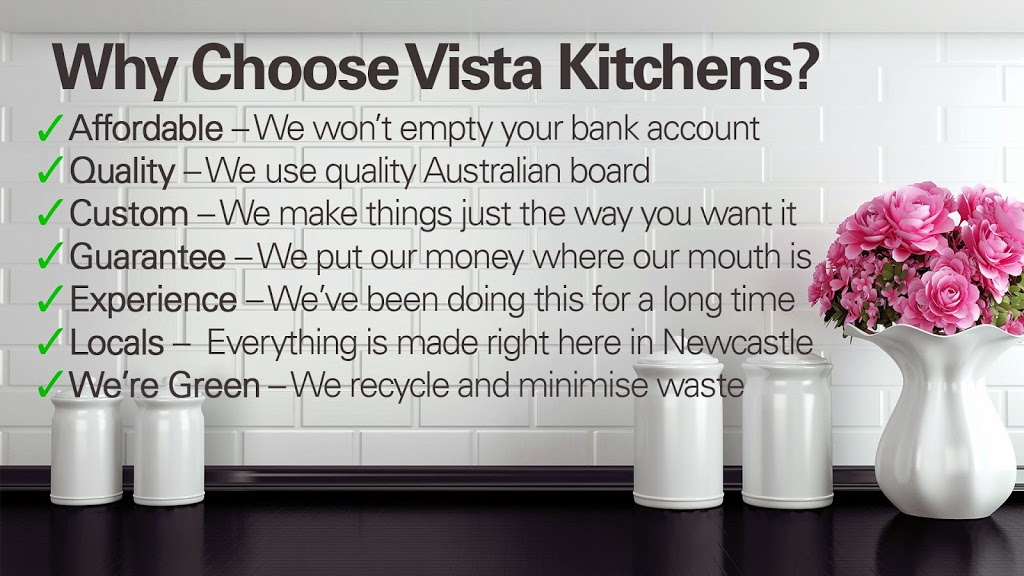 Vista Kitchens | furniture store | L2 Shop/7A 158 Pacific Hwy, Charlestown NSW 2290, Australia | 0249111151 OR +61 2 4911 1151