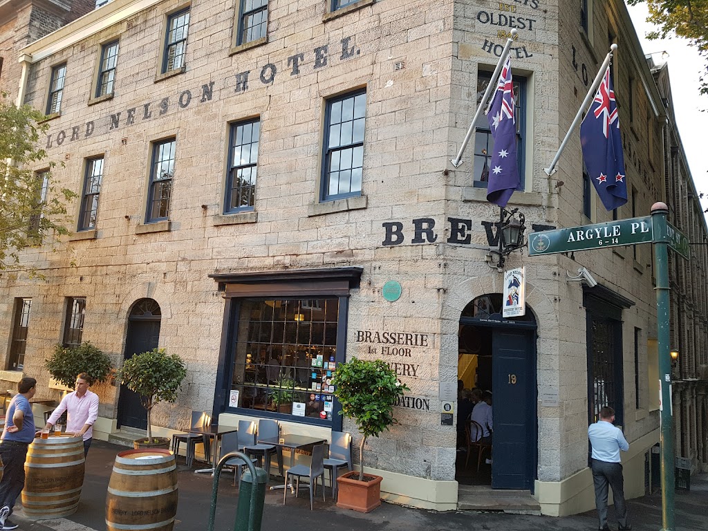 The Lord Nelson Brewery Hotel (19 Kent St) Opening Hours