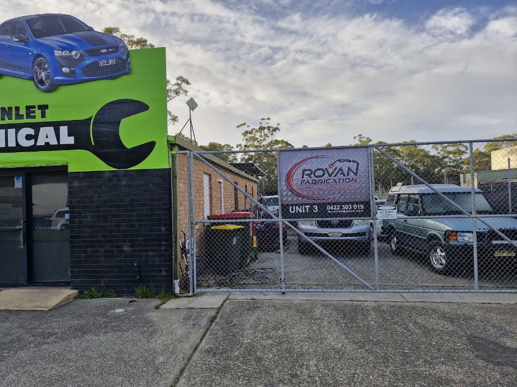 Rovan Fabrication & Trailer Repairs | 4 Flood Ave, Sussex Inlet NSW 2540, Australia | Phone: 0422 303 019