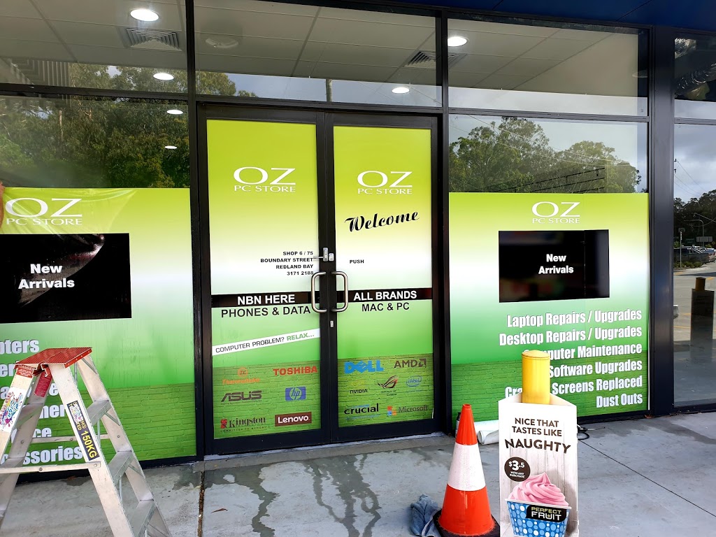 Oz PCs | electronics store | Shop 6/75 Boundary St, Redland Bay QLD 4165, Australia | 0731712188 OR +61 7 3171 2188