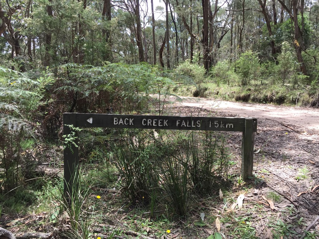 Back Creek Falls Carpark | Mt Samaria Rd, Bridge Creek VIC 3723, Australia