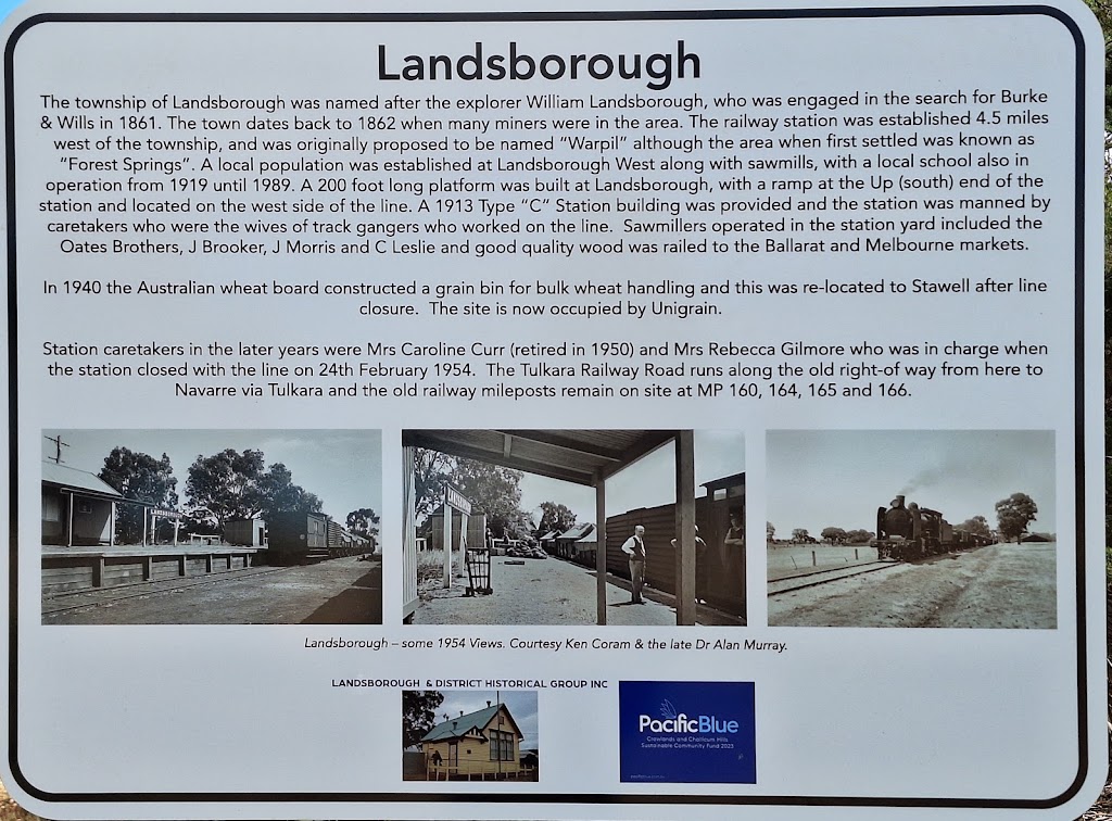 Former Landsborough Railway Station | Landsborough West VIC 3384, Australia | Phone: (03) 5358 8700