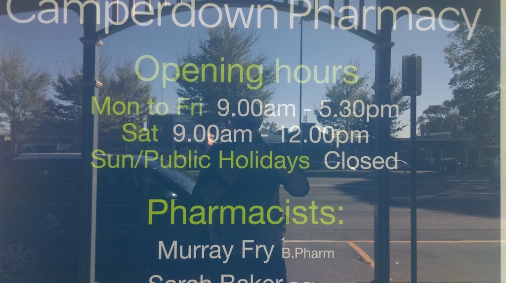 Camperdown Pharmacy | pharmacy | 135 Manifold St, Camperdown VIC 3260, Australia | 0355931152 OR +61 3 5593 1152