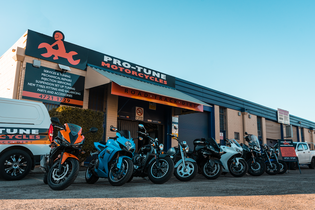 Protune Motorcycles (Mick Dyer Motorcycles) | car repair | 8/121 Coreen Ave, Penrith NSW 2750, Australia | 0247211729 OR +61 2 4721 1729