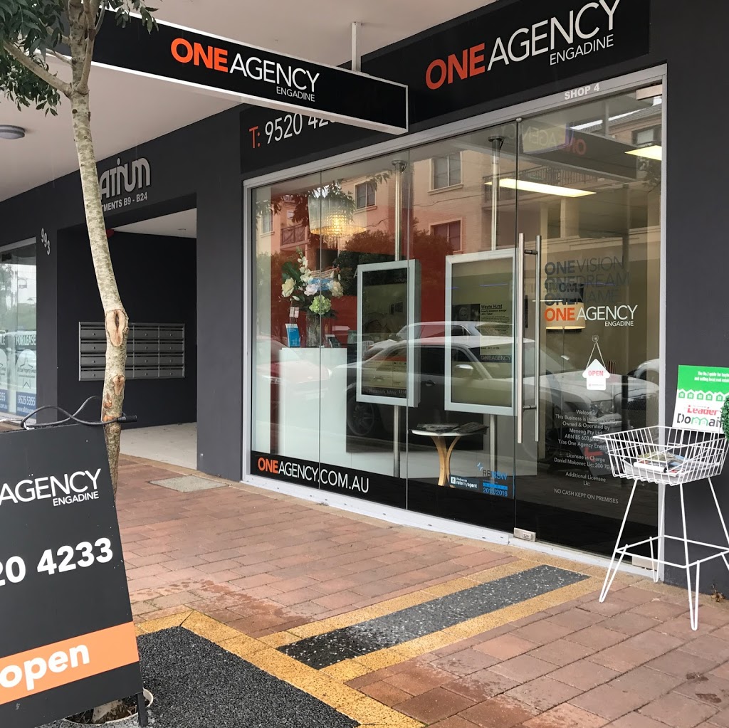One Agency Engadine | real estate agency | 4/993 Old Princes Hwy, Engadine NSW 2233, Australia | 0295204233 OR +61 2 9520 4233