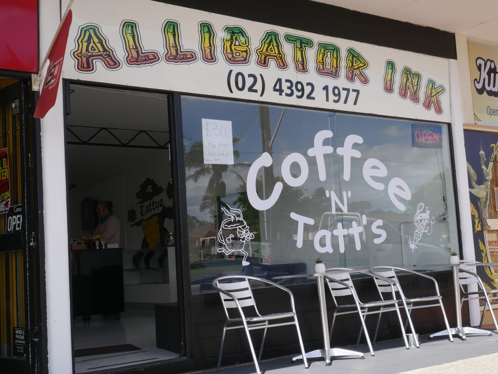 Coffee N Tatts | cafe | shop 2/74-80 Wallarah Rd, Gorokan NSW 2263, Australia | 0243921977 OR +61 2 4392 1977