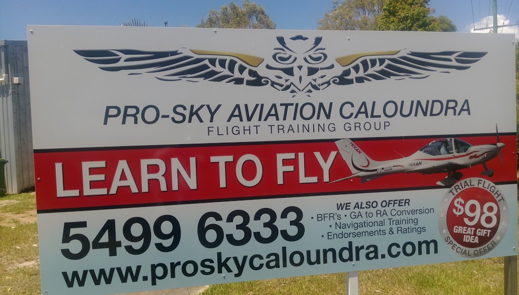 Pro Sky Aviation Caloundra | university | 10 Pathfinder Dr, Caloundra West QLD 4551, Australia | 0754996333 OR +61 7 5499 6333