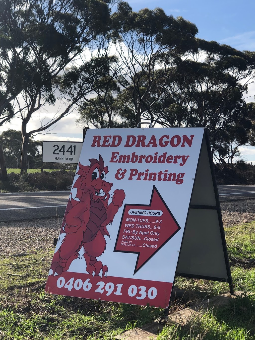 Red Dragon Embroidery |  | Mannum Rd, Murray Bridge North SA 5253, Australia | 0406291030 OR +61 406 291 030
