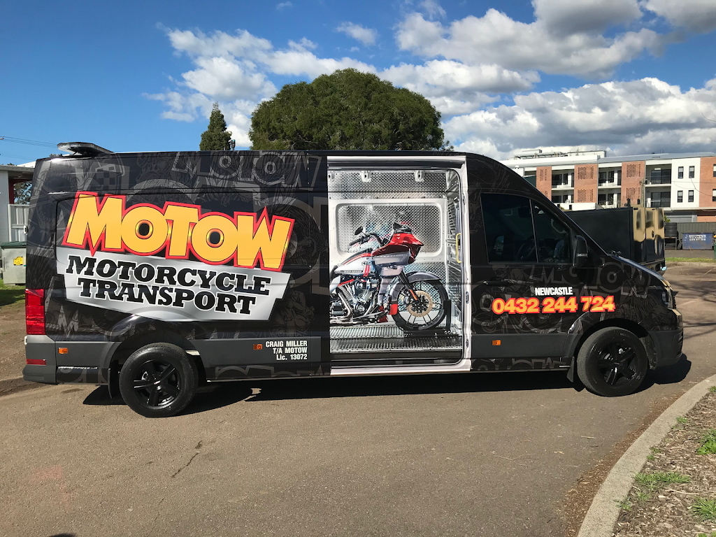 Motow Motorcycle Transport |  | 15 Mangrove Rd, Sandgate NSW 2304, Australia | 0432244724 OR +61 432 244 724