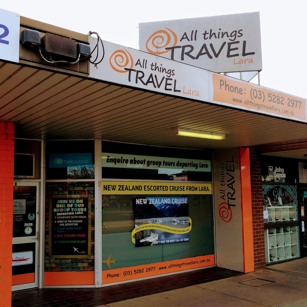 All Things Travel | travel agency | 8 The Centreway, Lara VIC 3212, Australia | 0352822977 OR +61 3 5282 2977