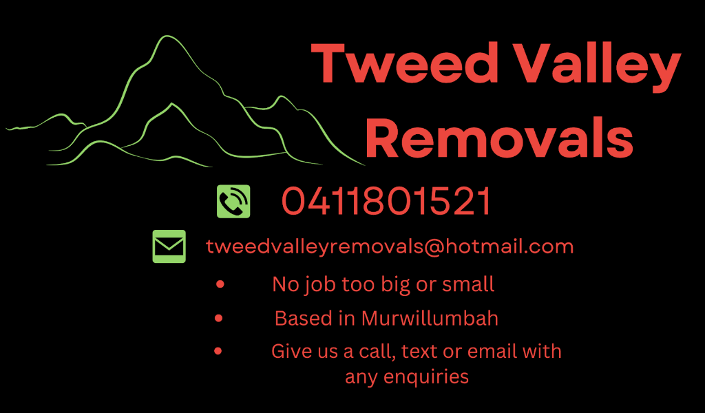 Tweed Valley Removals | 8870 Tweed Valley Way, Tumbulgum NSW 2490, Australia | Phone: 0411 801 521