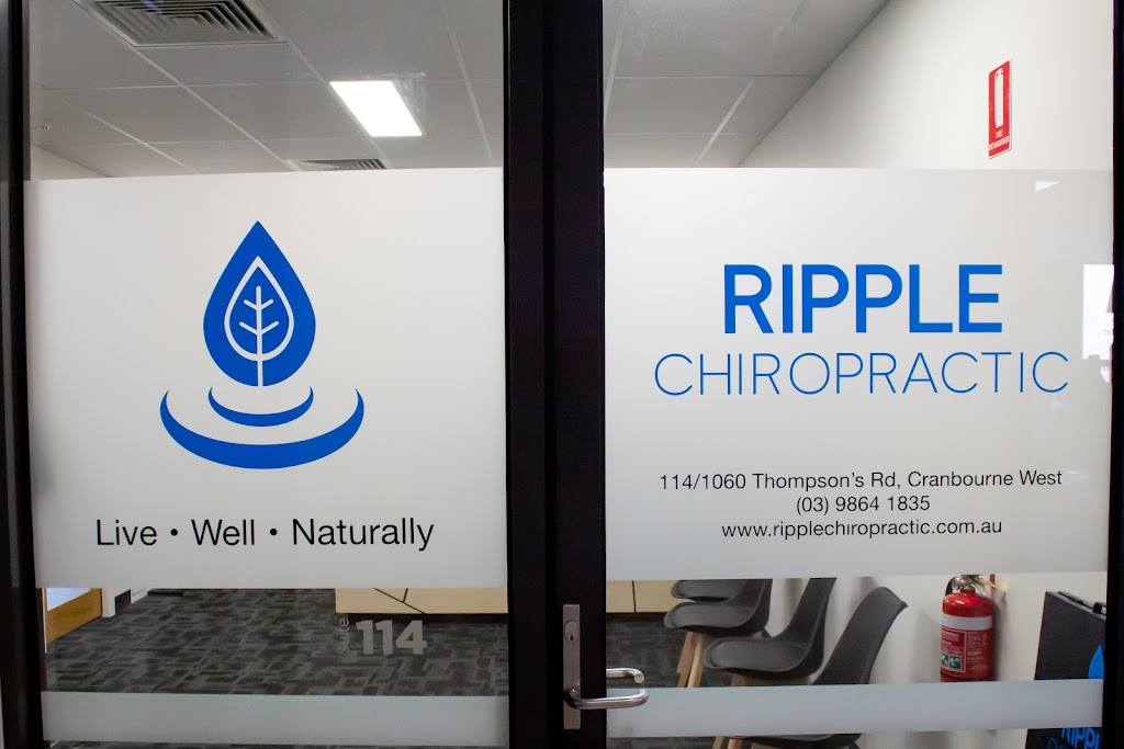 Ripple Chiropractic Cranbourne | 114/1060 Thompsons Rd, Cranbourne West VIC 3977, Australia | Phone: (03) 9864 1835