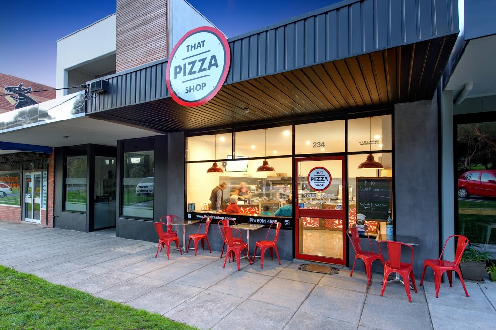 That Pizza Shop | restaurant | 234 Boundary Rd, Dromana VIC 3934, Australia | 0359814555 OR +61 3 5981 4555