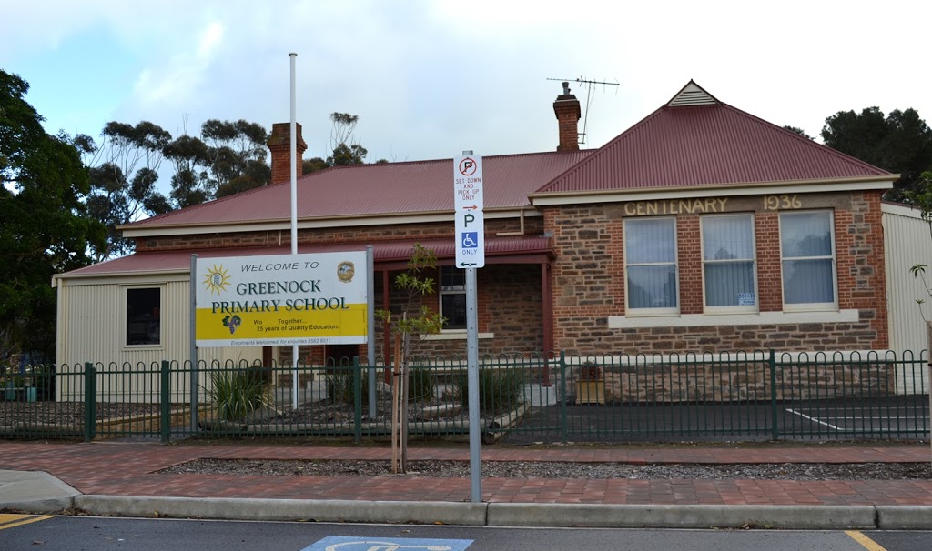 Greenock Primary School | school | Bevan St, Greenock SA 5360, Australia | 0885628011 OR +61 8 8562 8011