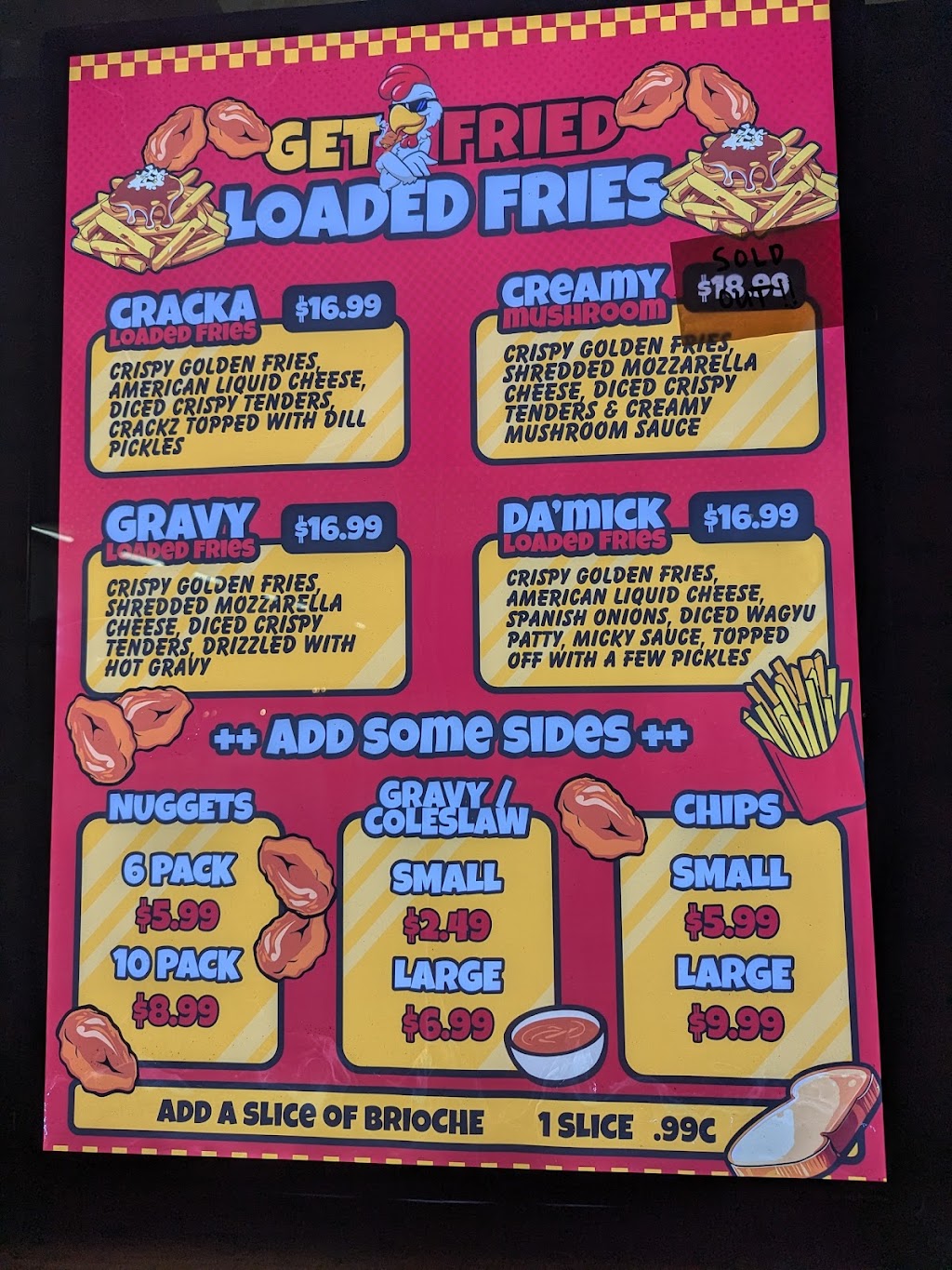 Get Fried Punchbowl | 1546 Canterbury Rd, Punchbowl NSW 2196, Australia | Phone: 0474 328 862