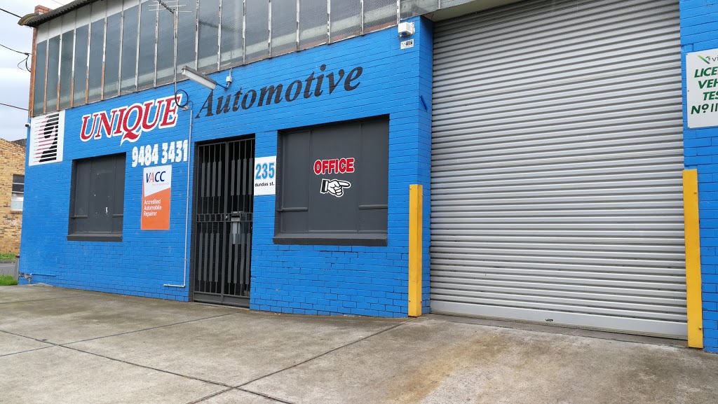 Unique Automotive | store | 235 Dundas St, Preston VIC 3072, Australia | 0394843431 OR +61 3 9484 3431