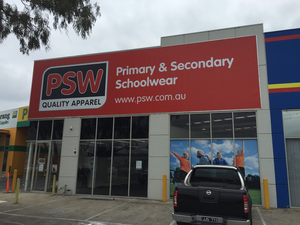 PSW School Uniforms South Morang | clothing store | 4/5 Danaher Dr, South Morang VIC 3752, Australia | 0397680386 OR +61 3 9768 0386