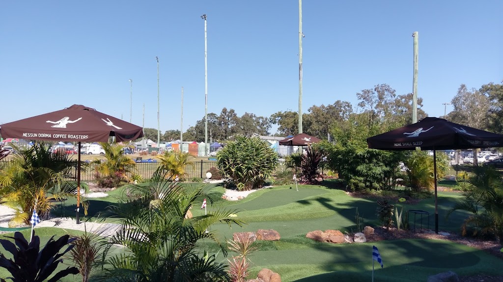 Mt Gravatt Mini Golf & Foot Golf | Entrance via, Mt Gravatt Showgrounds, Broadwater Rd, Mount Gravatt QLD 4122, Australia | Phone: (07) 3107 3218