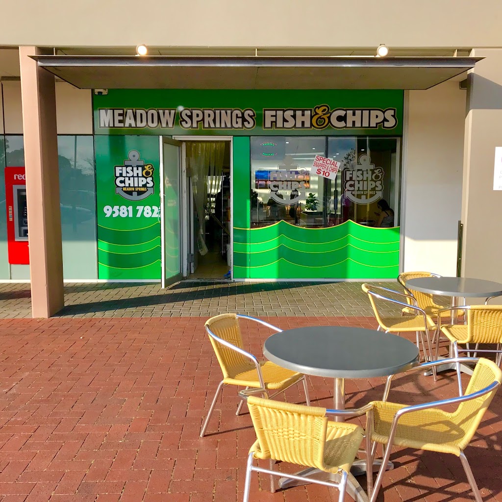 Meadow Springs Fish & Chips | 25 Meadow Springs Dr, Meadow Springs WA 6210, Australia | Phone: (08) 9581 7827