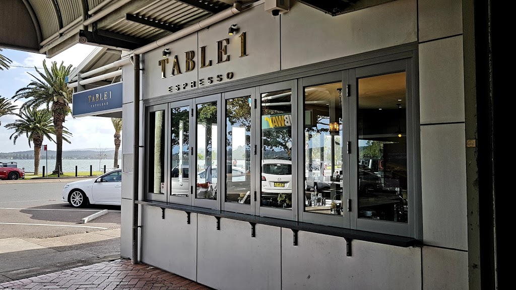 Table 1 Espresso Warners Bay | cafe | 2/450 The Esplanade, Warners Bay NSW 2282, Australia | 0249481115 OR +61 2 4948 1115