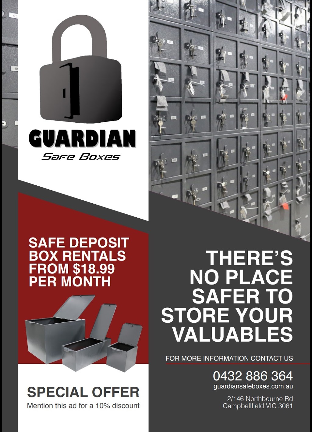 Gardian safe boxes | store | 2/146 Northbourne Rd, Campbellfield VIC 3061, Australia | 0432886364 OR +61 432 886 364