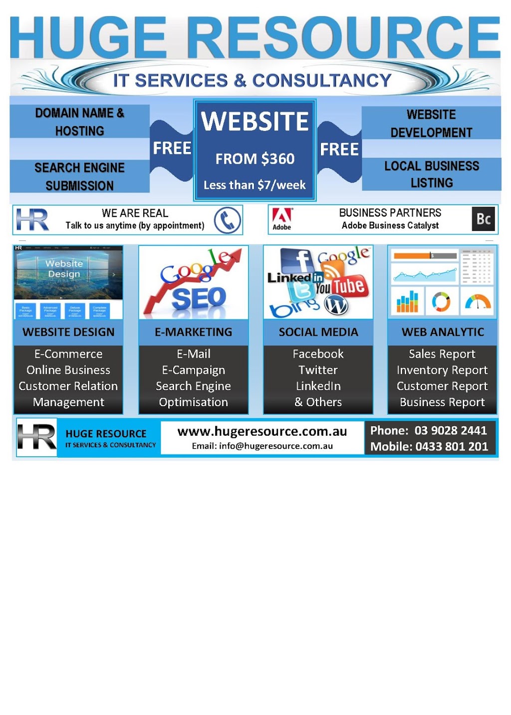 Huge Resource | 24 Montpellier Cres, Craigieburn VIC 3064, Australia | Phone: (03) 9028 2441