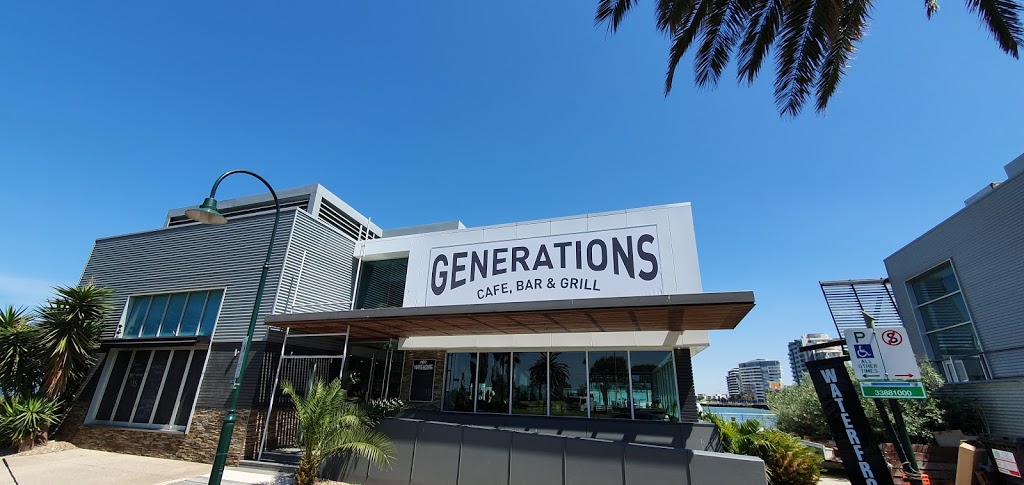Generations Bar & Grill | restaurant | 11 Waterfront Pl, Port Melbourne VIC 3207, Australia | 0386729951 OR +61 3 8672 9951