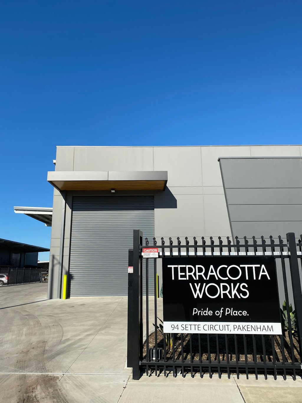 Terracotta Works | 94 Sette Cct, Pakenham VIC 3810, Australia | Phone: 1300 303 829