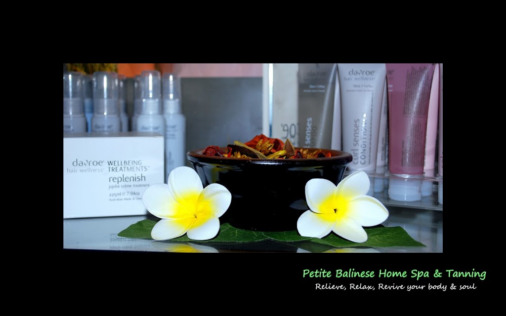Petite Balinese Home Spa | spa | 4 Edinburgh Pl, Mackay QLD 4740, Australia | 0749556693 OR +61 7 4955 6693