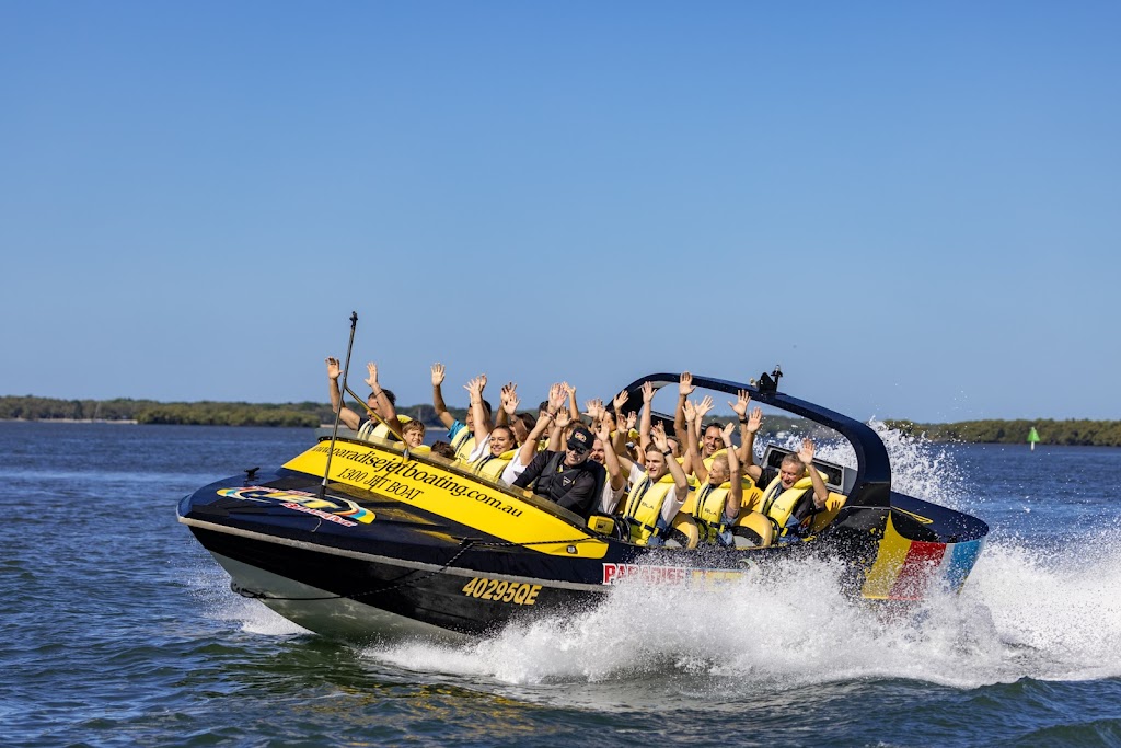Paradise Jet Boating - Gold Coast Jet Boat Rides | Shop 7b, Mariners Cove Marina, 60 Seaworld Dr, Main Beach QLD 4217, Australia | Phone: (07) 5526 3089
