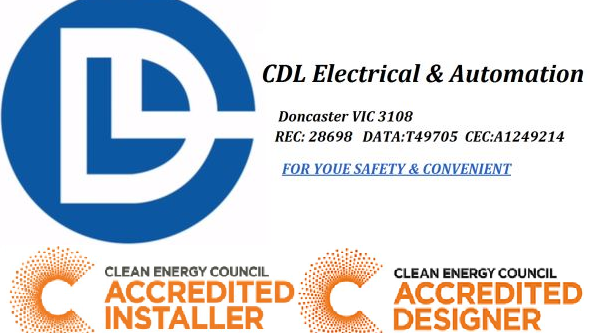 CDL Electrical & Automation | Hepburn Rd, Doncaster VIC 3108, Australia | Phone: 0498 668 666