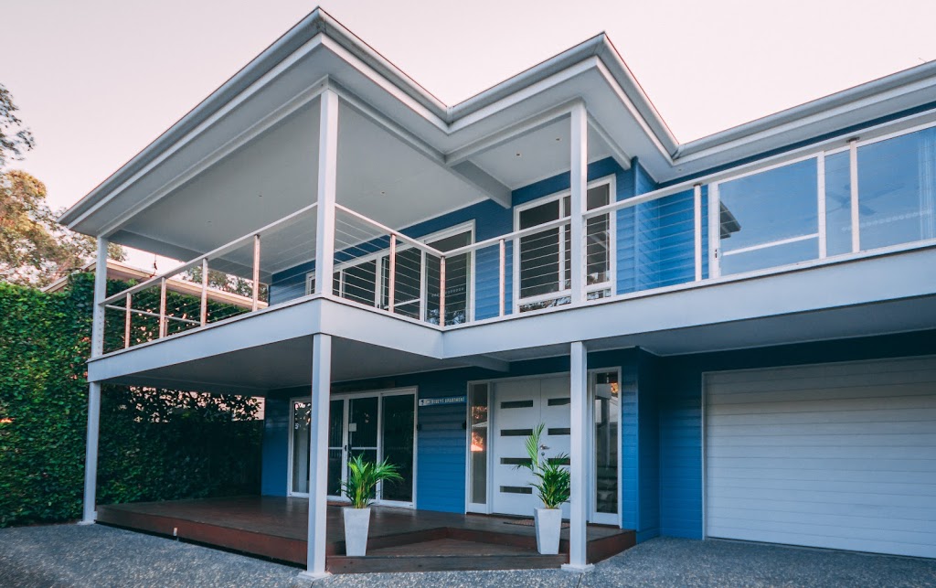 Cerulean Blue and Blue Vogue holiday rental | lodging | 192 Boomerang Dr, Blueys Beach NSW 2087, Australia | 0402398954 OR +61 402 398 954