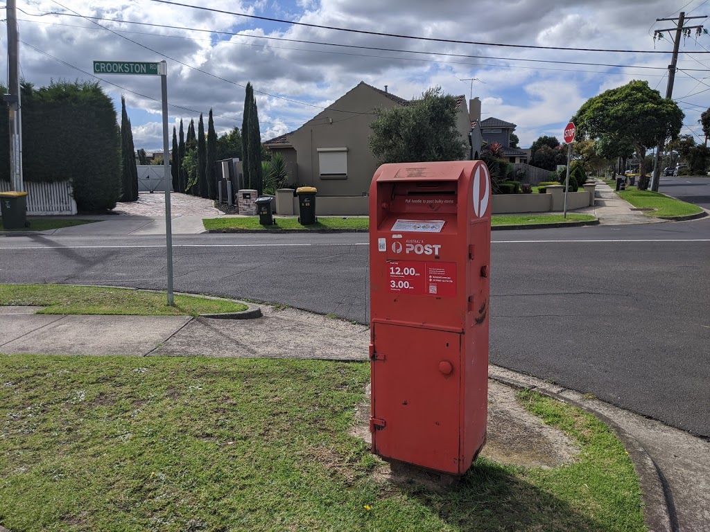 Australia Post Red Letter Box | post office | Corner Crookston and, Cheddar Rd, Reservoir VIC 3073, Australia
