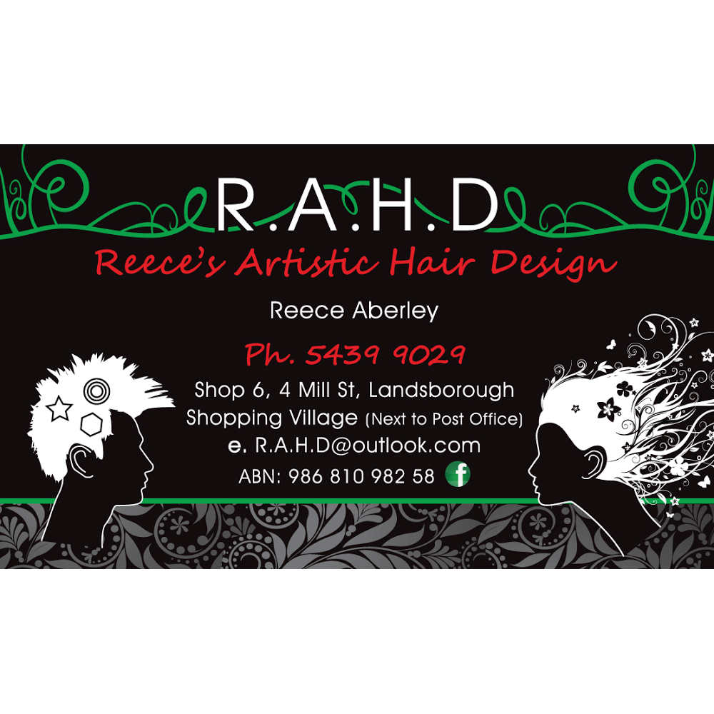 R.A.H.D HAIR AND BEAUTY | 6/4 Mill St, Landsborough QLD 4550, Australia | Phone: (07) 5439 9029