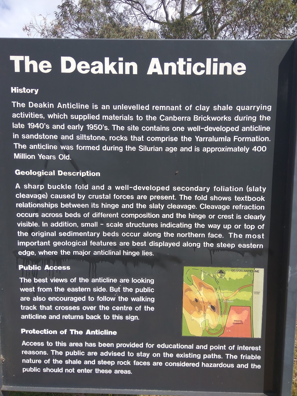 Deakin Anticline | park | 14 Hannah Pl, Deakin ACT 2600, Australia