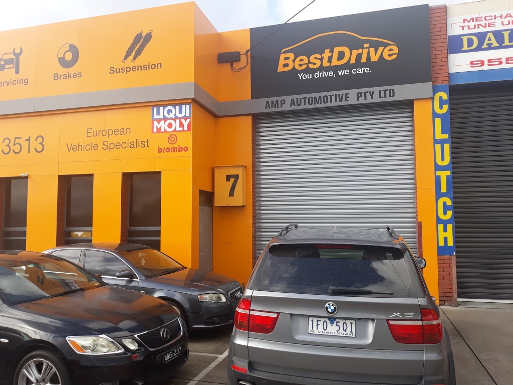 AMP Automotive - BestDrive | F7/44-50 Westall Rd, Springvale VIC 3171, Australia | Phone: 0402 211 915